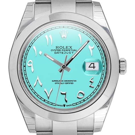 rolex tiffany arabic dial